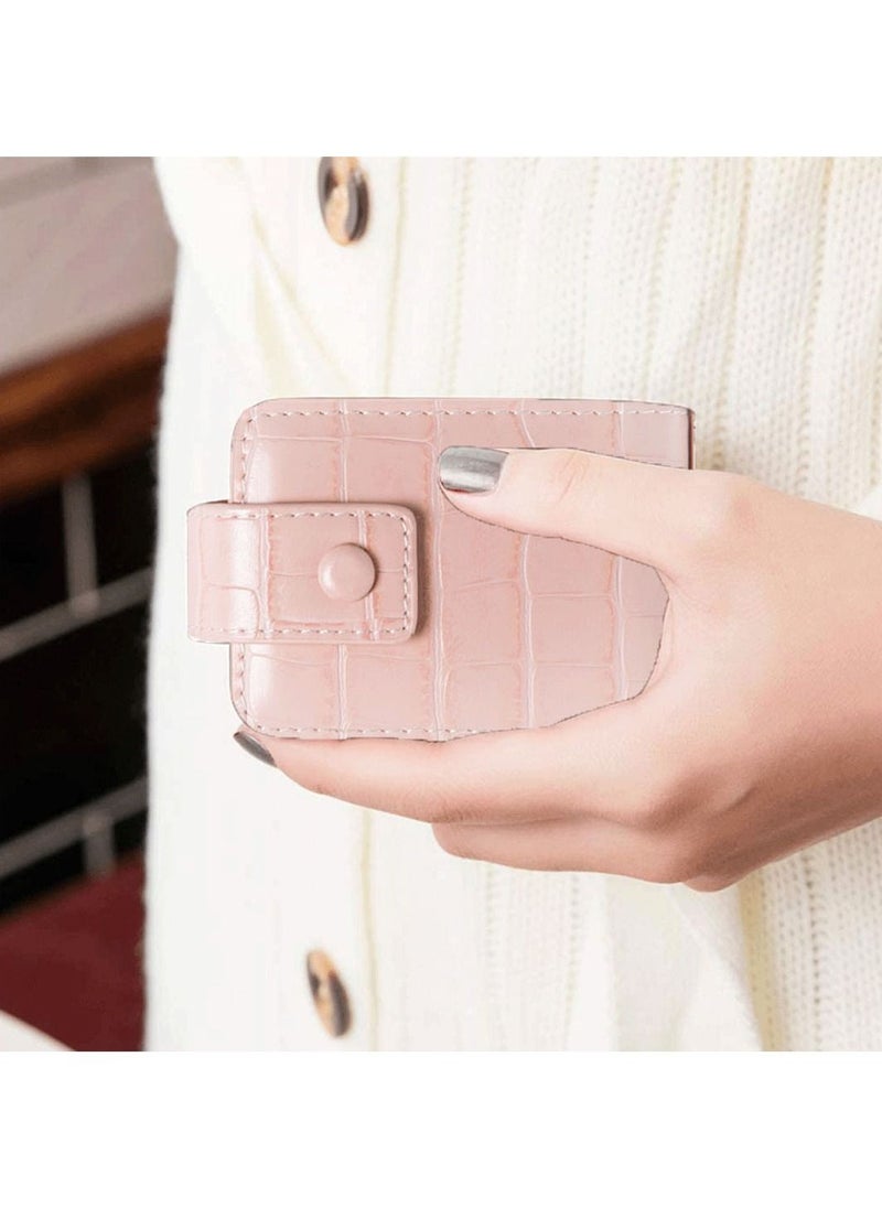 C&W - Pink Lipstick Bag with Mirror - Image 1