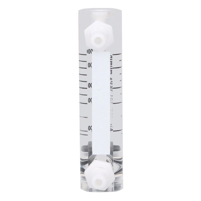 Gas Flow Meter: 10-1000ml/min Range 4% Accuracy Grade - Clear Simple Panel Readout Durable Transparent Acrylic Material for Gas Flow Measure Control Adjustment - Image 2