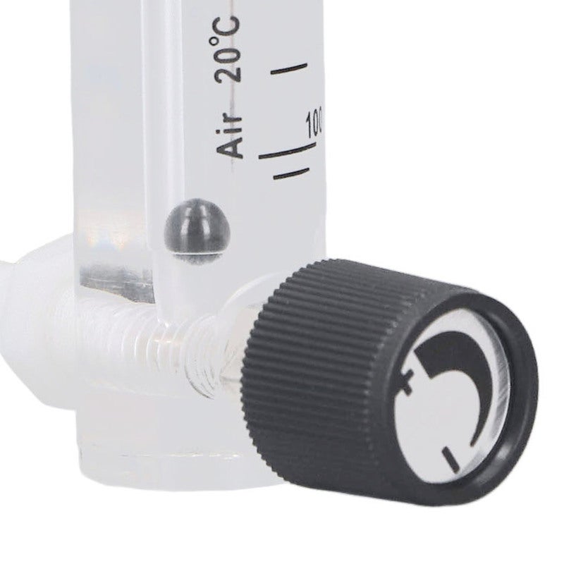 Gas Flow Meter: 10-1000ml/min Range 4% Accuracy Grade - Clear Simple Panel Readout Durable Transparent Acrylic Material for Gas Flow Measure Control Adjustment - Image 5