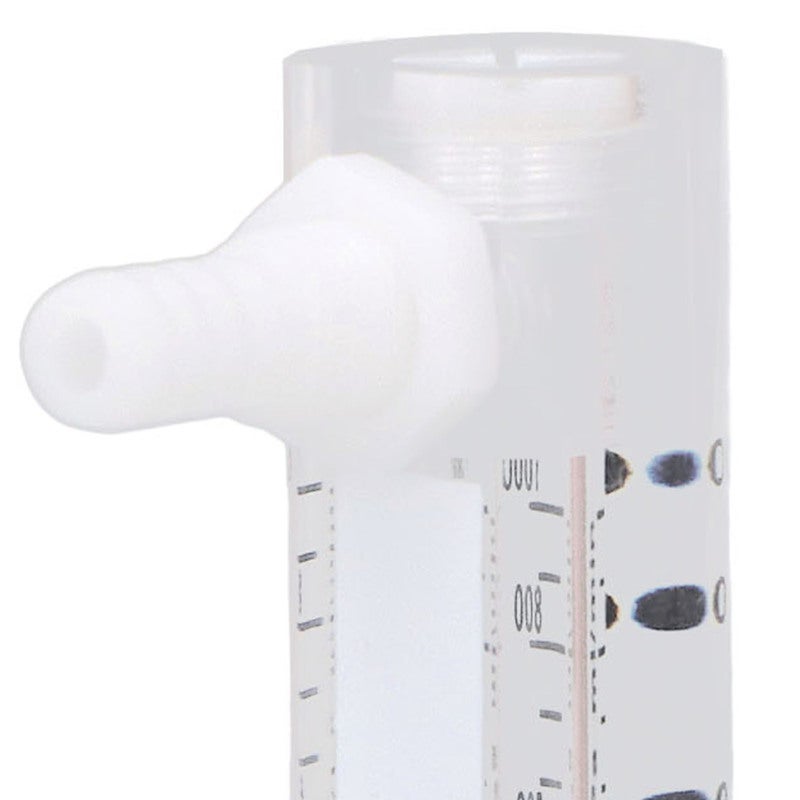 Gas Flow Meter: 10-1000ml/min Range 4% Accuracy Grade - Clear Simple Panel Readout Durable Transparent Acrylic Material for Gas Flow Measure Control Adjustment - Image 4