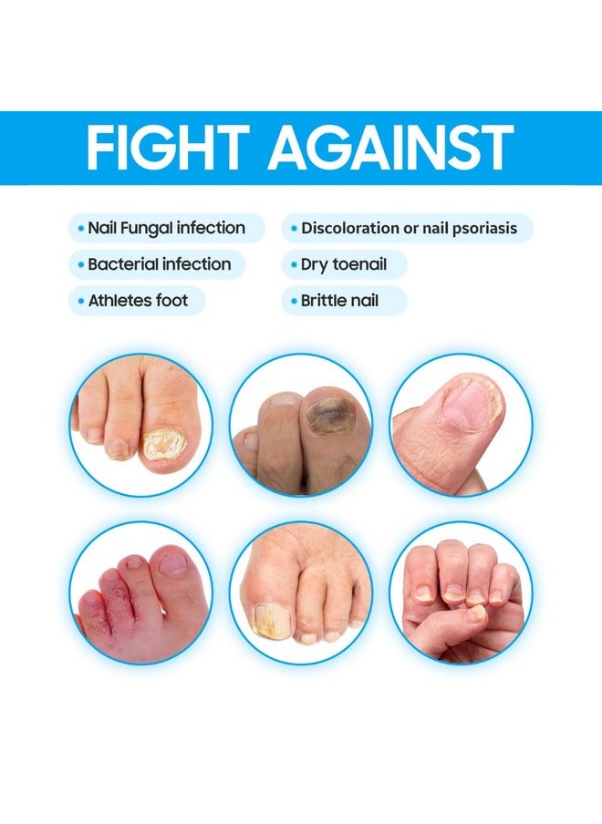 Spirularin Nail Serum For Split Nails And Discolored Toenails & Fingernails Nail Strengtheners For Peeling Nails With Spirulina 034 Fl Oz  - Image 3