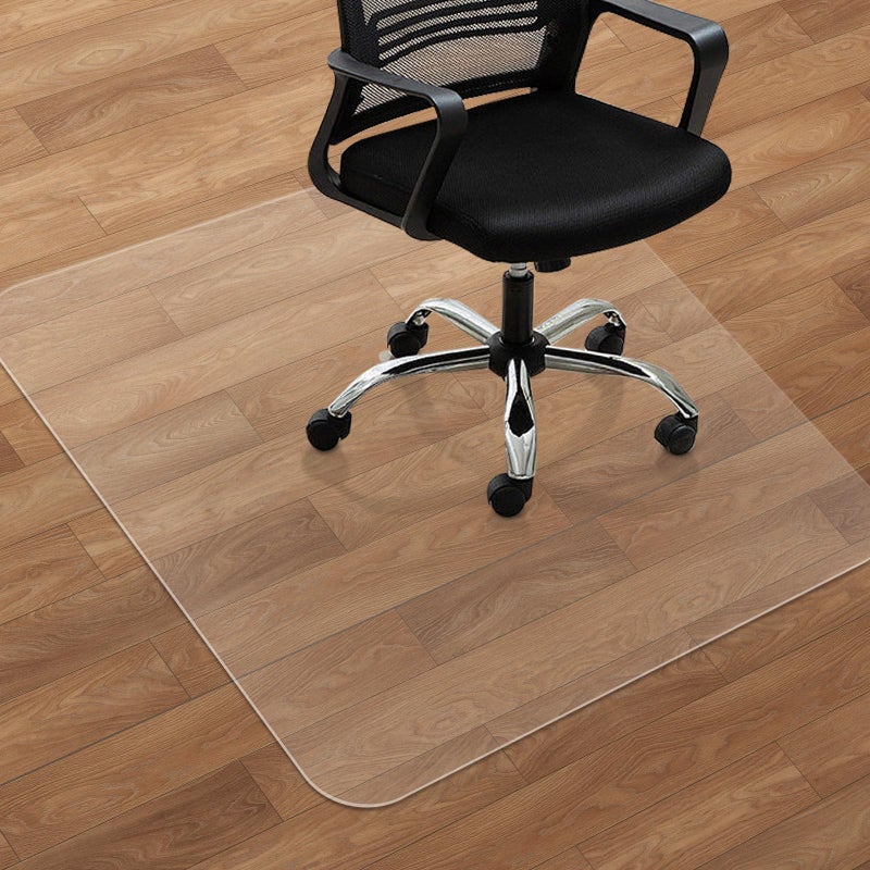 SHAREWIN Office Chair Mat for Hard Floors 4747Heavy Duty Clear WoodTile Floor Protector PVC Transparent