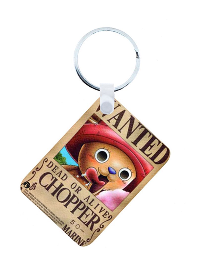 RKN Anime Wooden Keychain