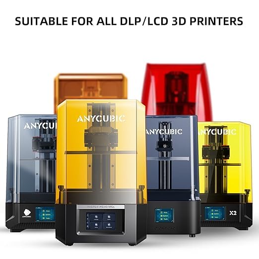 ANYCUBIC 3D Printer Resin, 405nm High Precision Fast Curing UV Photopolymer Resin for LCD 3D Printing, 1kg Black - Image 4