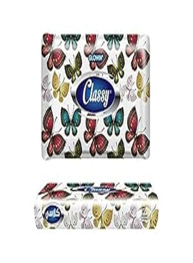 Classy glowin facial tissues - 120 tissues Assorted shapes