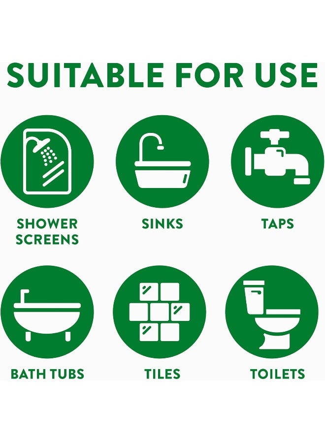 Zoflora Caribbean Grapefruit & Lime Power Bathroom Cleaner 800ml 800ml - Image 4