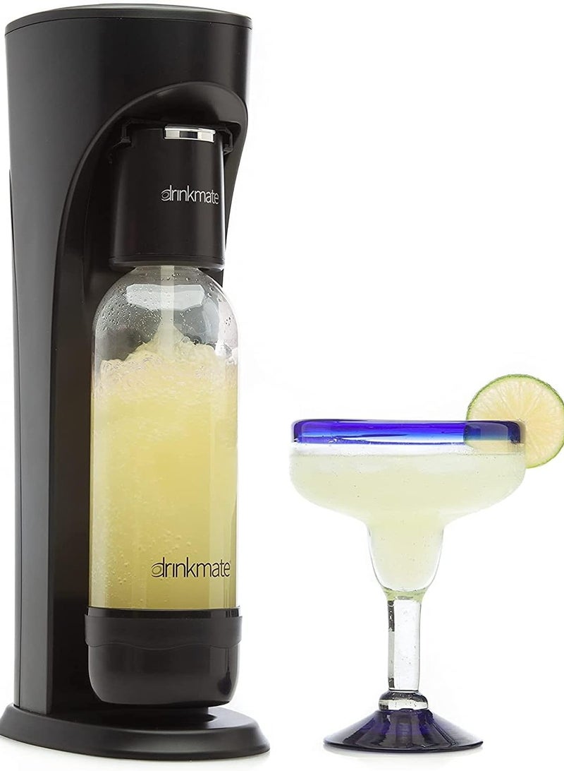 درينك مايت الة DrinkMate لتصنيع الصودا والمشروبات الغازية (اسود) - Image 3