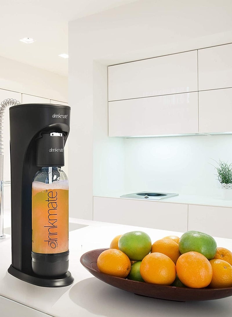 درينك مايت الة DrinkMate لتصنيع الصودا والمشروبات الغازية (اسود) - Image 5