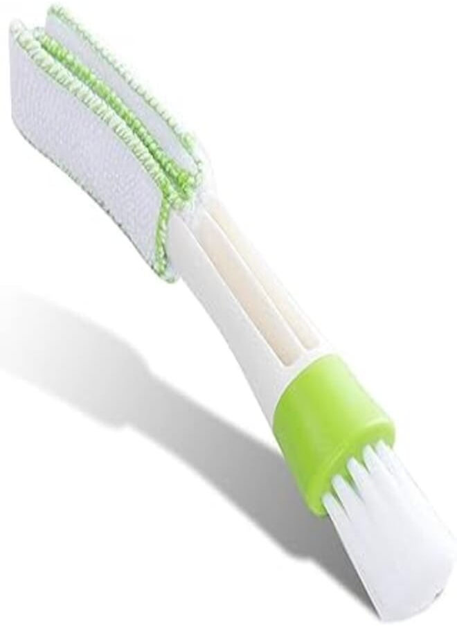 Auto Hub Multipurpose Microfiber Double Sided Car AC Vent Cleaning Brush, Blinds, Keyboard - Pack of 1