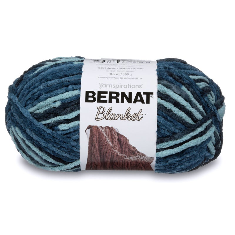 Bernat Blanket Yarn Teal Dreams