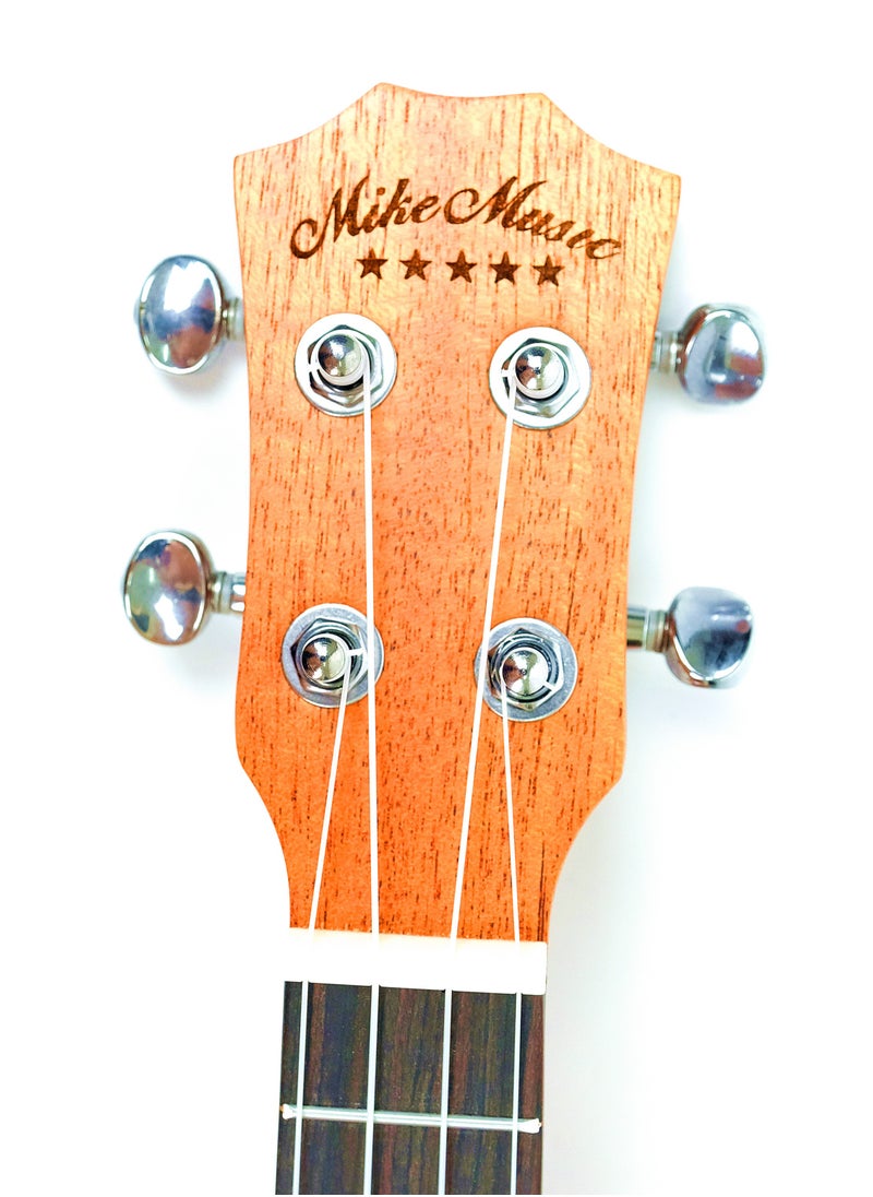 Mike Music Peach wood ukulele with bag (natural)  - Image 3