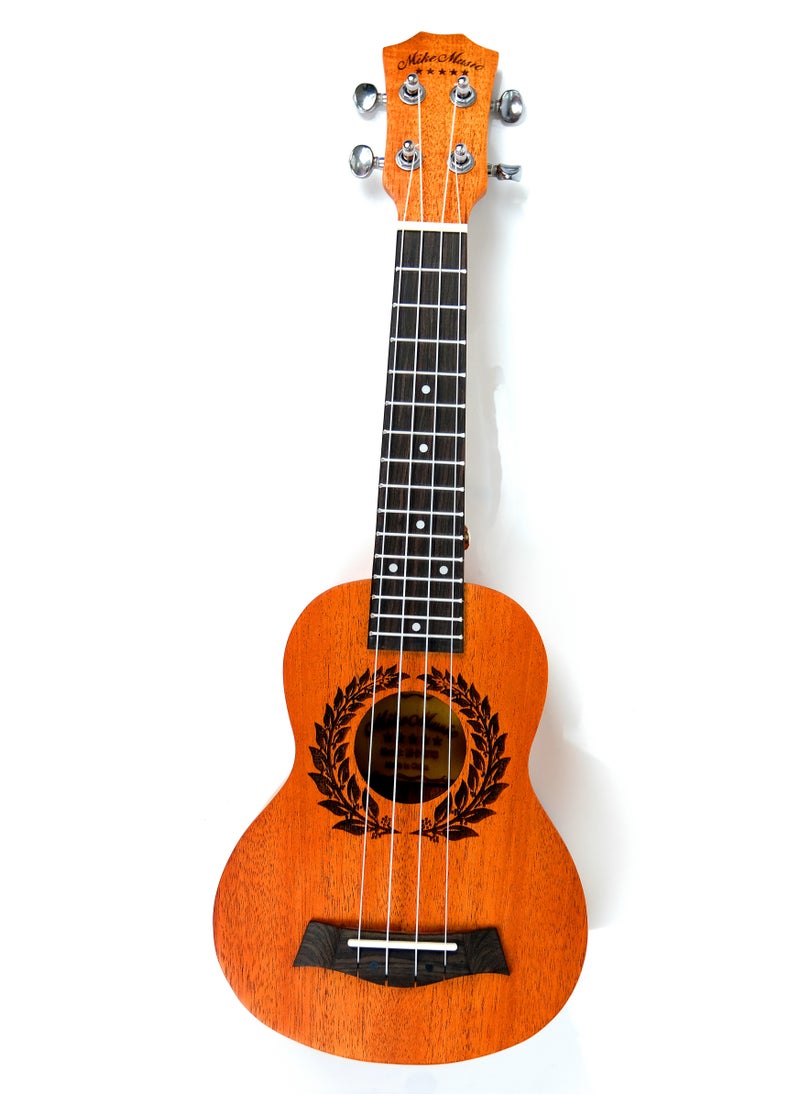 Mike Music Peach wood ukulele with bag (natural)  - Image 2