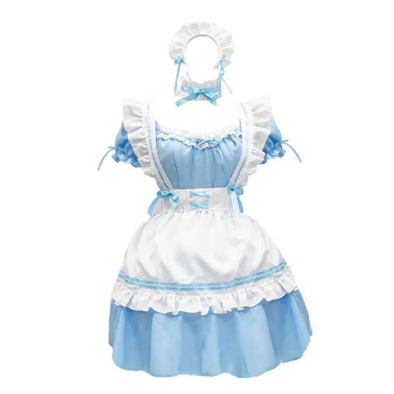 Japanese Maid Clothing Miracle Warm Secondary Animation Cosplay Clothing Lolita Dress Plus Size Maid - Image 1