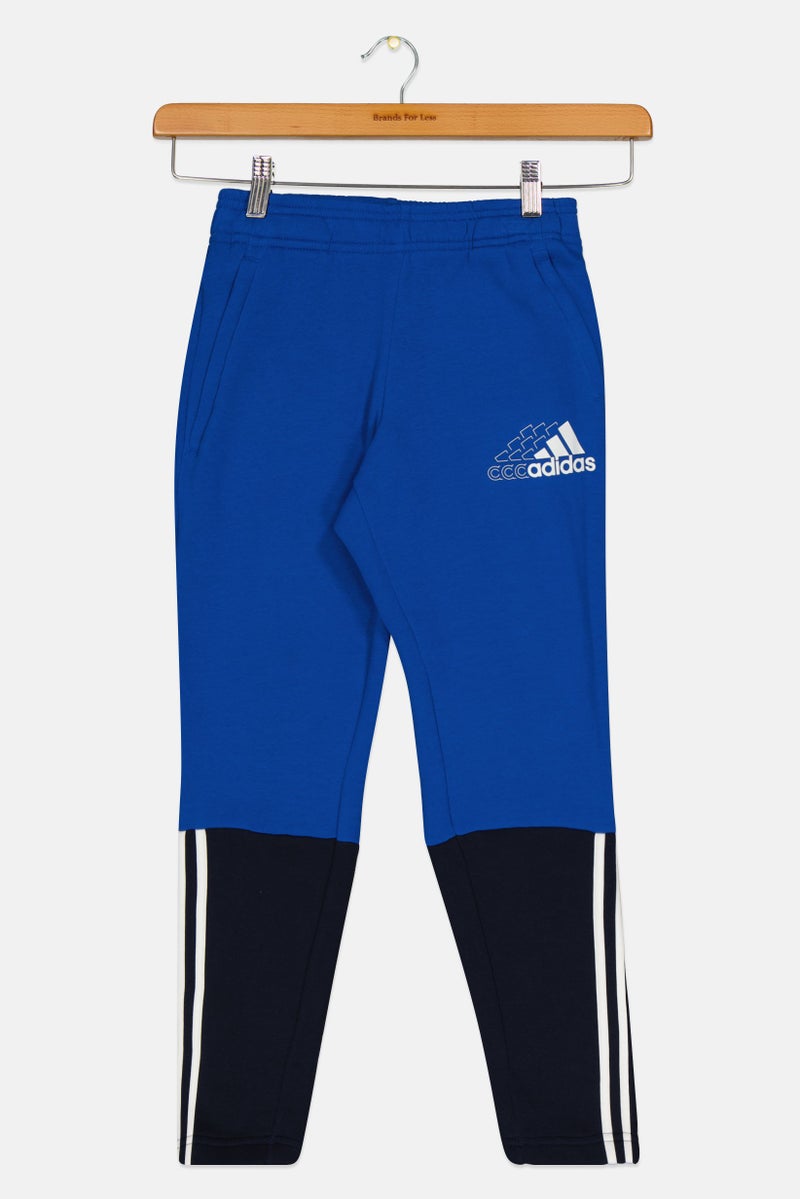 Adidas Kids Boy Brand Logo Training Sweatpants, Multicolor  - Image 1