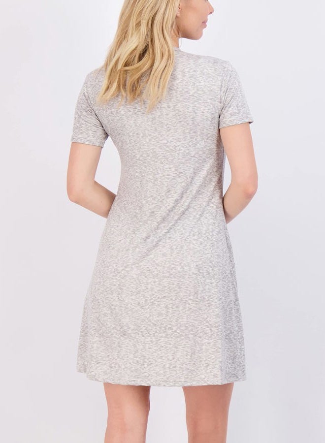 REALESSENTIALS 3 Pack: Womens Shirt Dress Summer Dresses for Women Spring Maxi Midi Short Sleeve Tshirt T Shirt Casual T-Shirt Sun Sundress Semi Formal Flowy Cute Fashion Trendy Comfy Wrap Date Night - Set 1, M - Image 3