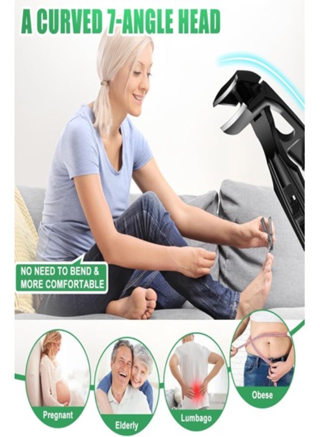 GJNL 5-in-1 Heavy duty Seniors Thick Nails Clippers Set - Image 3