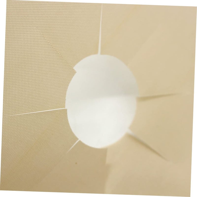 Beige Gas Stove Burner Cover Non Stick Hob Liner Oven Liner Pad With Precut Hole Large - Image 3