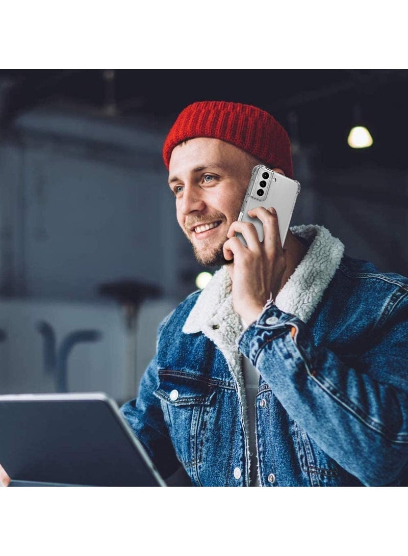 MIGOFAST Samsung Galaxy S22 Plus Clear Cover Case soft TPU Transparent Silicone Gel Back Protective Case shock Absorbent Added Corner Edges - Image 5