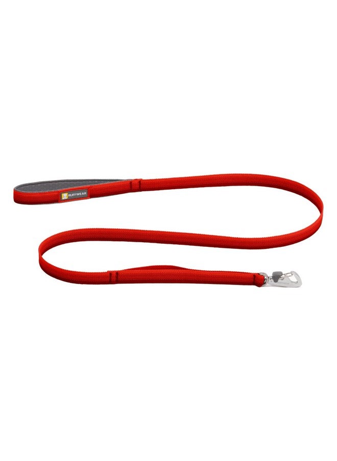 RUFFWEAR Ruffwear, Front Range Dog Leash, 5 ft Lead with Padded Handle for Everyday Walking, Red Canyon  - Image 1
