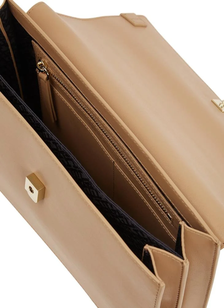 TOMMY HILFIGER Logo Detail Zip Over Tote