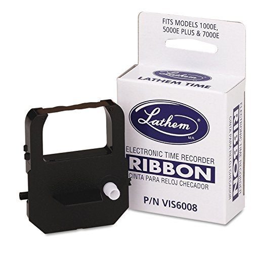 Lathem VIS6008 Ribbon, for use with Lathem Models: 900E, 1000E, 1500E, 5000EP, 7000E and 7500E, Purple (VIS6008) - Image 2