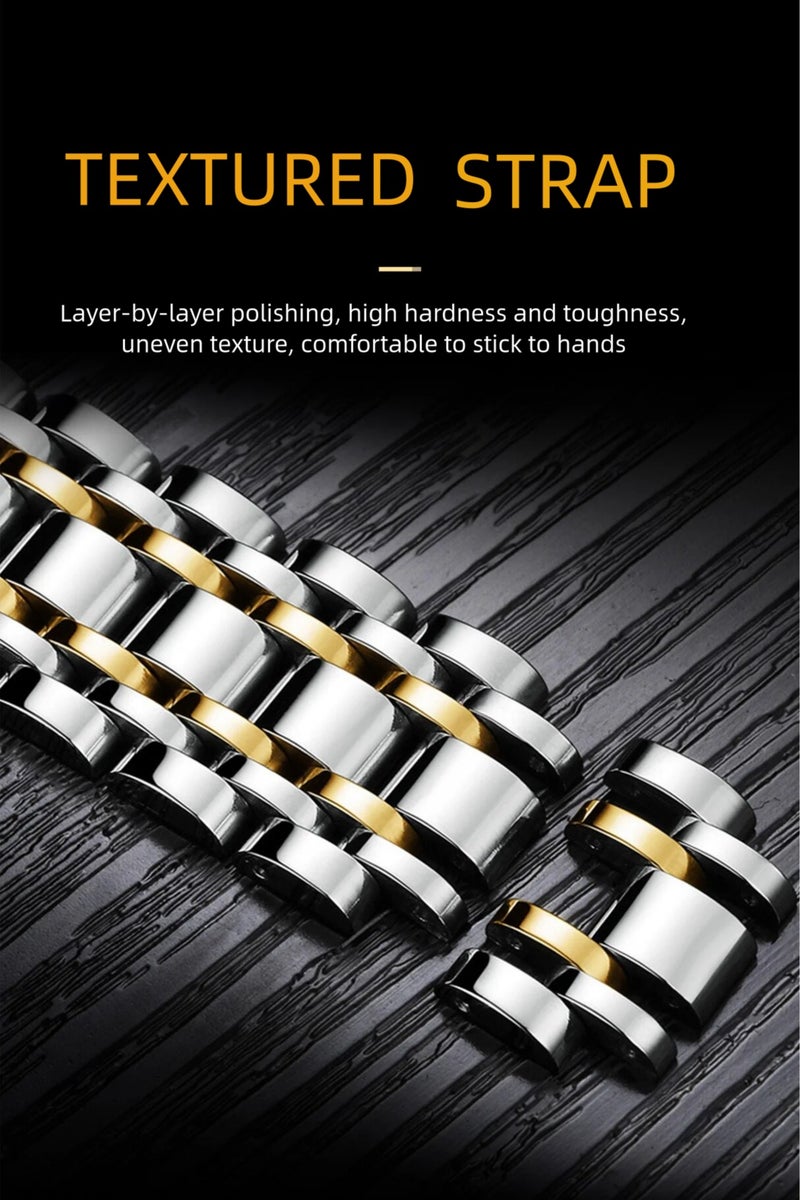 POEDAGAR Watches for Men ,Man Watch Waterproof Luminous Men's Watch Quartz-41mm - Image 5