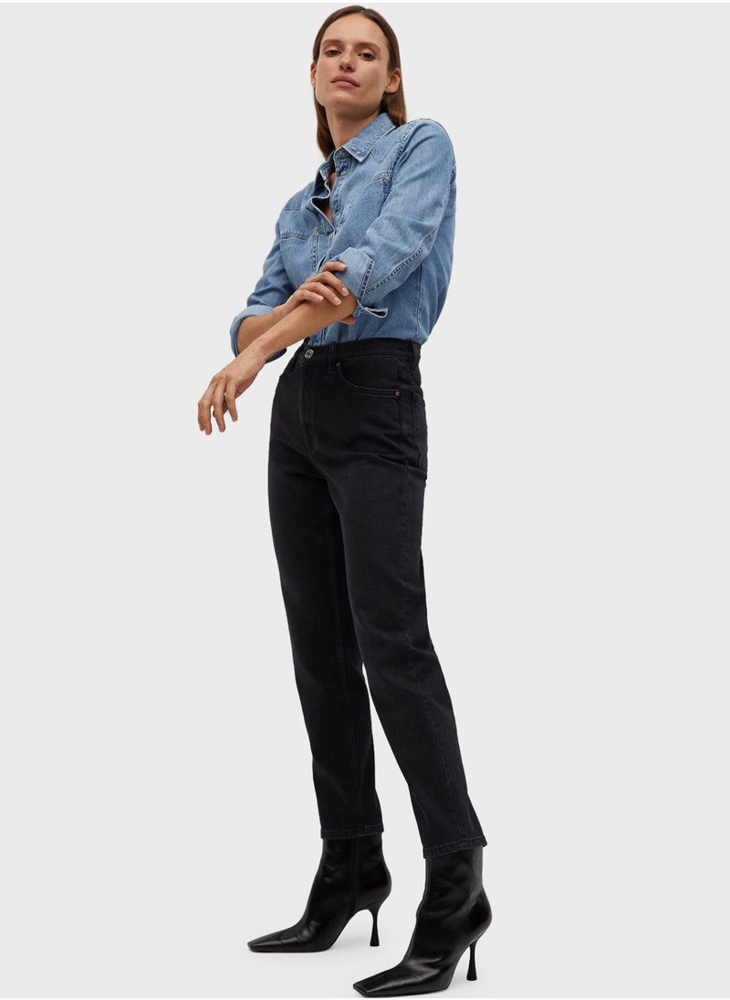 MANGO - High Waist Skinny Jeans - Image 1