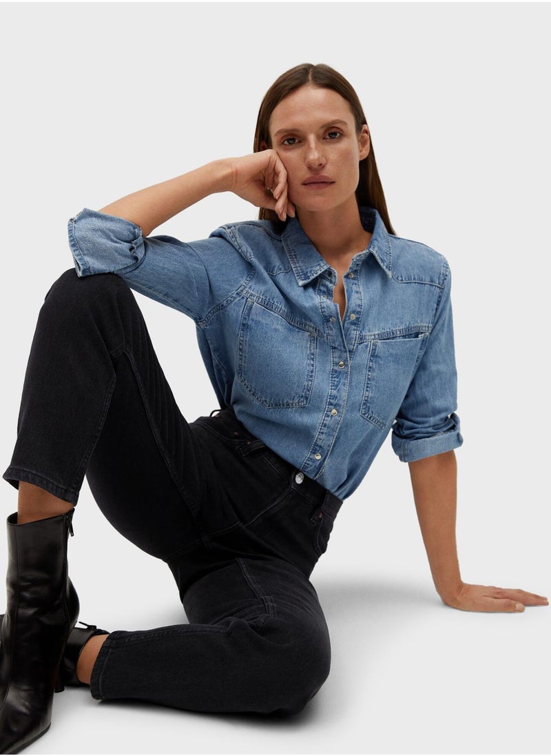 MANGO - High Waist Skinny Jeans - Image 1