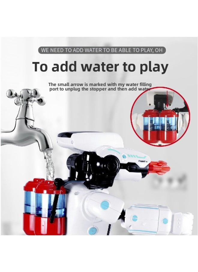 Generic - Explosion Remote Control Induction Intelligent Dialogue Interactive Question And Answer Robot Children's Educational Programming Popular Science Toys-Colour:Panda Warrior (english Version)-22006 - Image 1