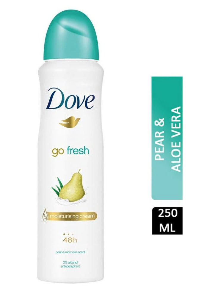 Go Fresh Pear And Aloe Vera Deodorant Spray 250ml