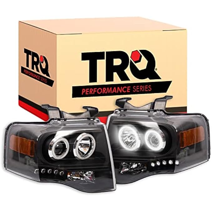 TRQ Performance Headlight Set Fits 20072013 Ford Expedition - Image 3