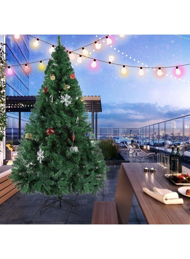 NIBEMINENT Christmas Tree 10ft Real Pine Needles Artificial Christmas Trees 300CM with 2500 Full Branches Tips Xmas Tree for Home - Image 2