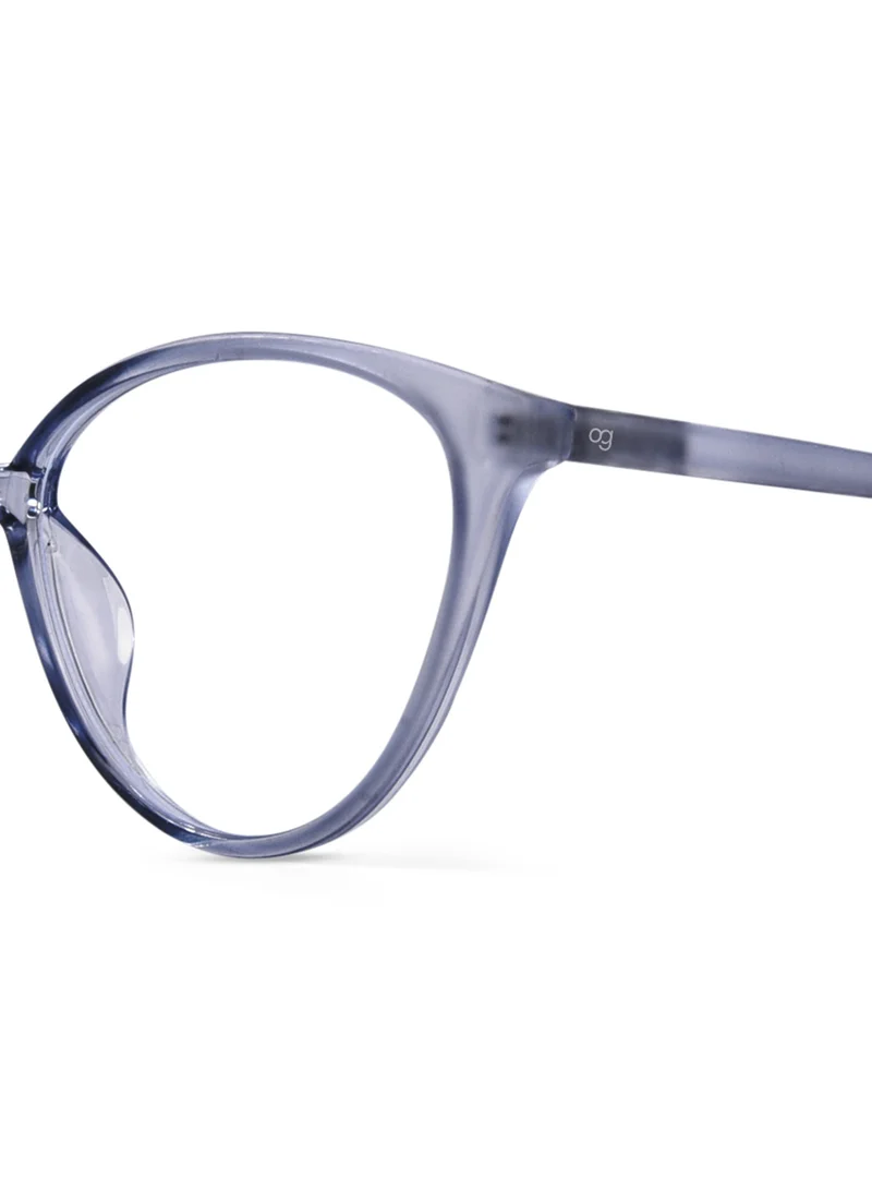 ووجلز نظارات حاسوب زيرو باور زرقاء