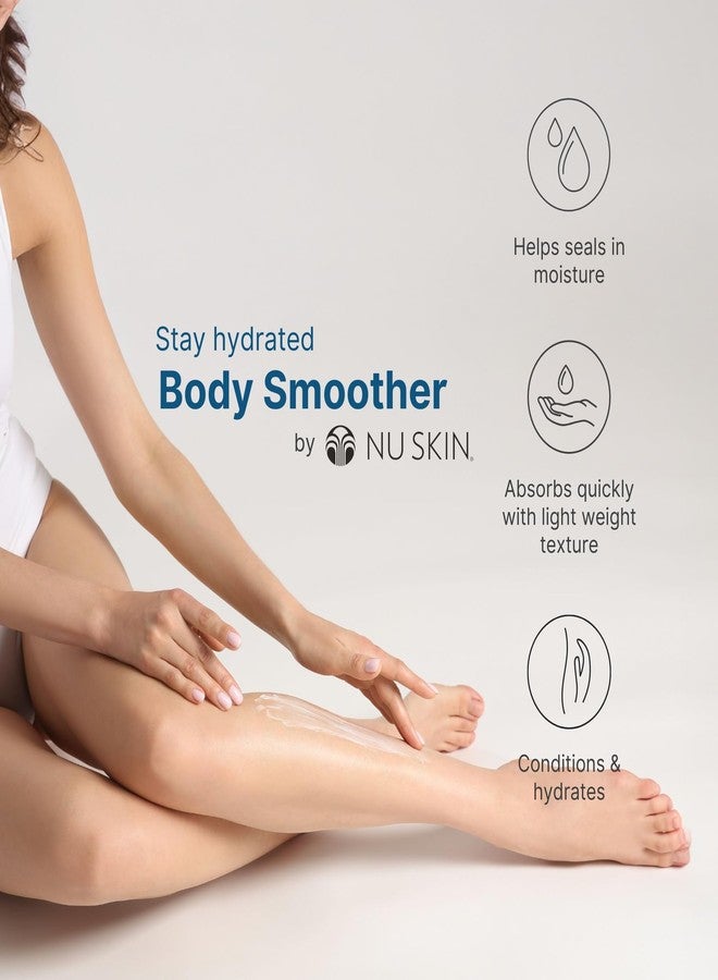 Nu Skin Body Smoother | Luxurious Moisture-Locking Body Lotion with Aloe Vera, Algae Extract, Vitamins A and E for Optimal Skin Nourishment and Hydration | Quick-Absorbing Formula | 8.4 Fl Oz | 2 Pack - Image 2