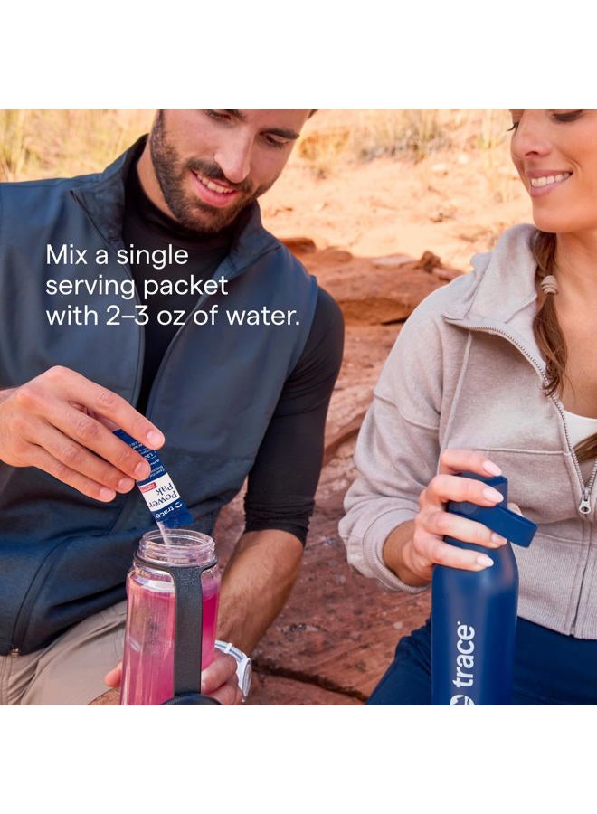 Trace Minerals Power Pak Electrolyte Powder Packets | 1200 mg Vitamin C, Zinc, Magnesium | Boost Immunity, Hydration and Natural Energy | Cherry Lime | 30 Packets - Image 5