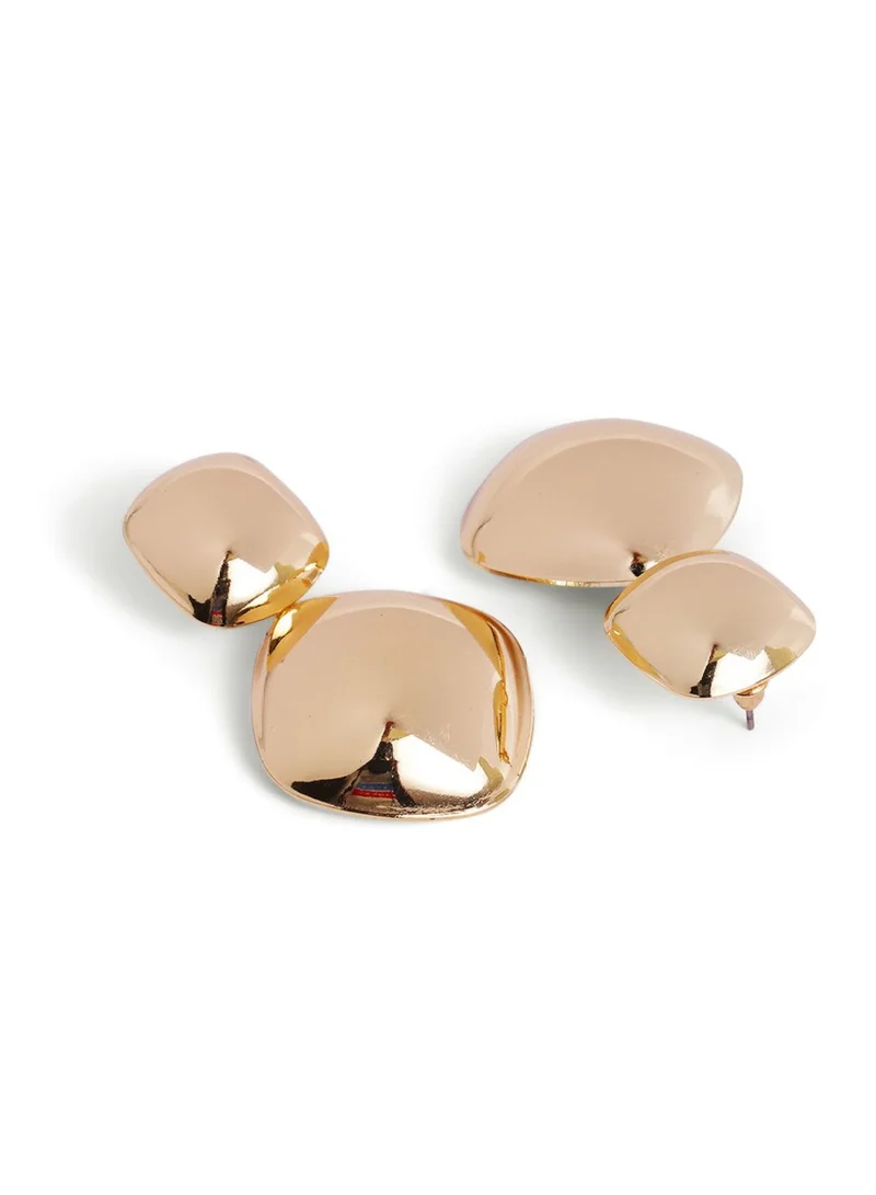 Priyaasi Plated Contemporary Drop Earrings
