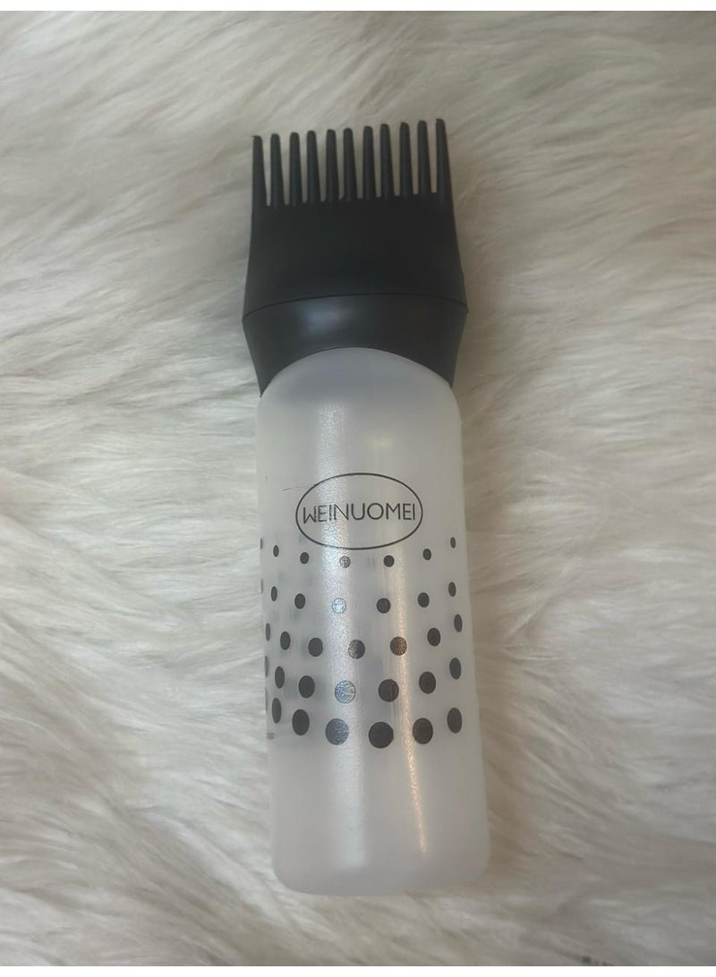 Generic maya accessories 200ml Custom Eco Friendly Plastic Salon Hair Comb and Brush Applicator Bottle for Oil Comb Applicator may vary color - Image 3