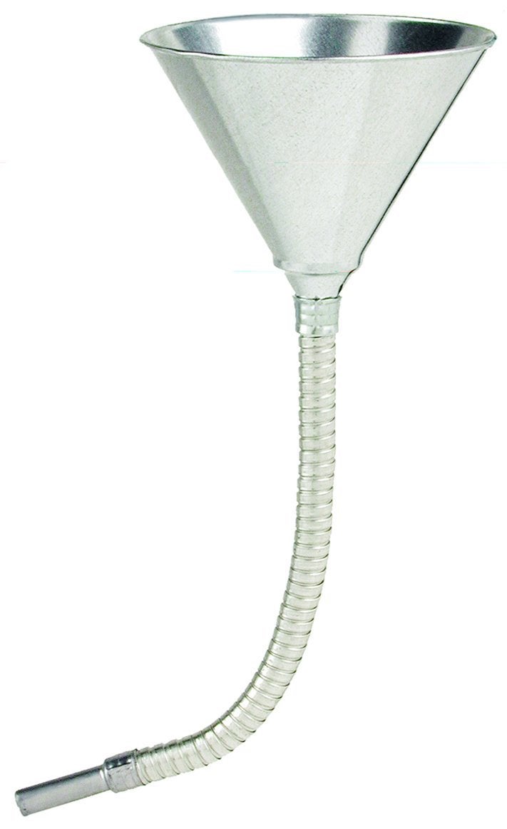LubriMatic 75007 Utility Funnel w 12 Flexible Extension  1 QuartSilver