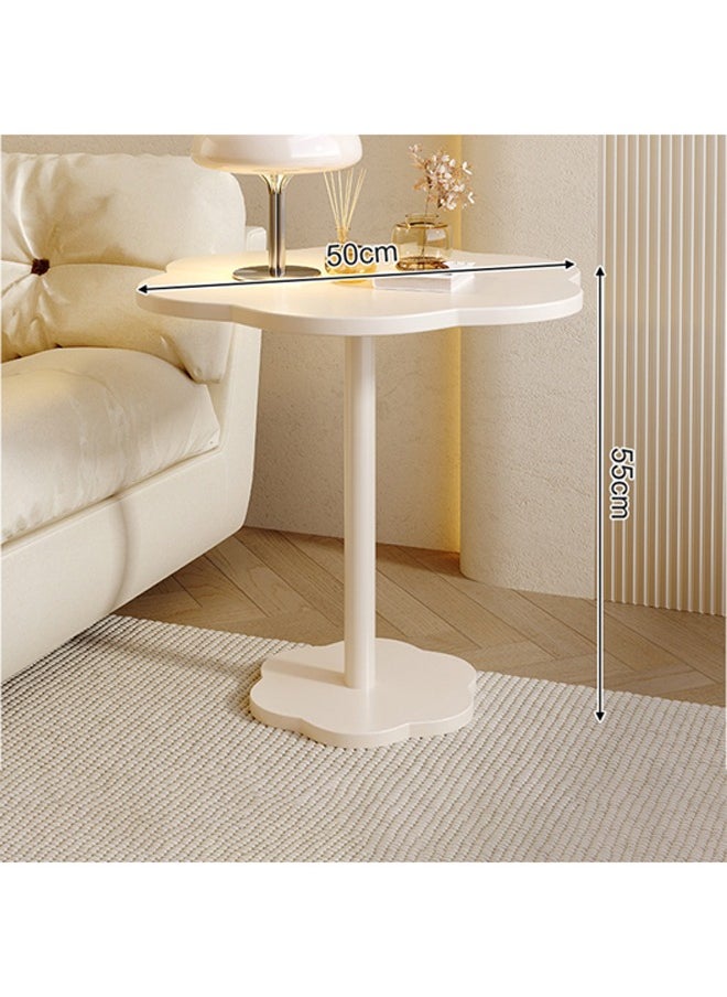 keke Modern Shaped Small End Table With Narrow Oval Design Stable Structure Ideal For Sofa Side Bedroom Home Office And Coffee Table  - Image 2