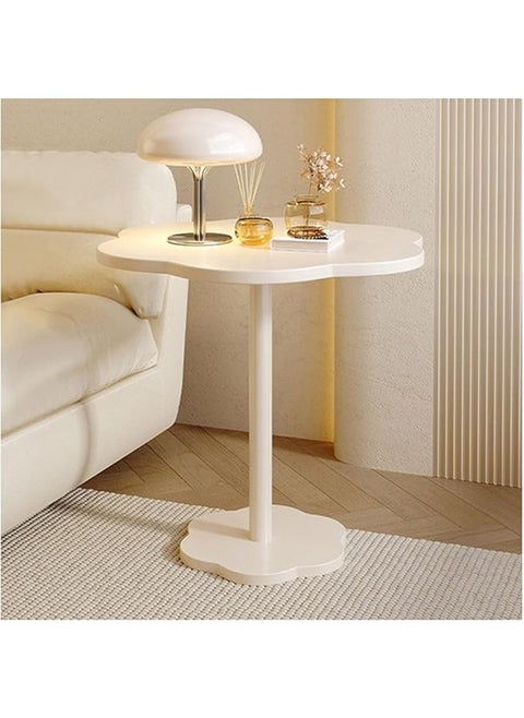 Modern Shaped Small End Table With Narrow Oval Design Stable Structure Ideal For Sofa Side Bedroom Home Office And Coffee Table