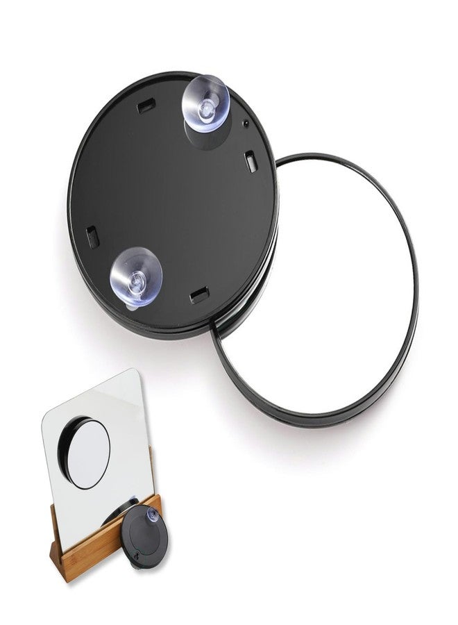 Brrnoo مرآة مكبرة 15X من بربنو مع أكواب شفط، تستخدم لمكياج الحواجب، نتف الشعر، إزالة الرؤوس السوداء، مرآة دائرية مكبرة، تطبيق المكياج - Image 1