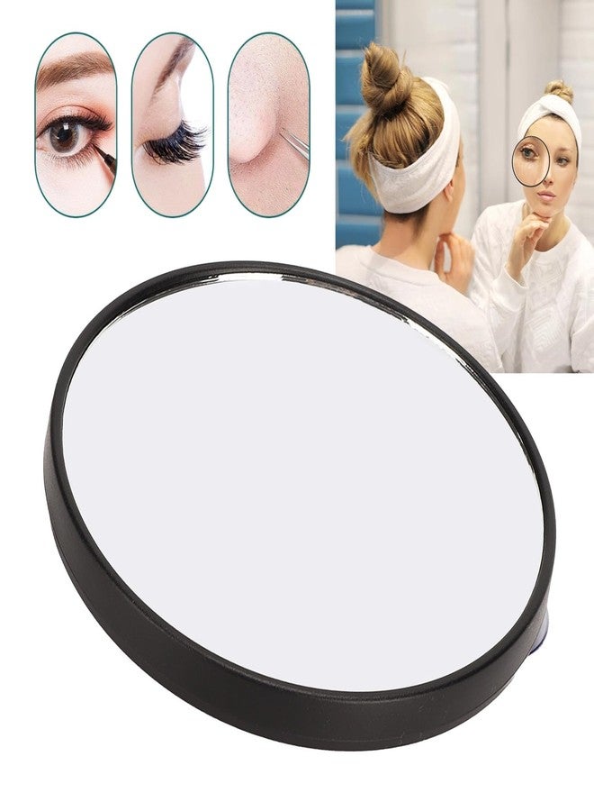Brrnoo مرآة مكبرة 15X من بربنو مع أكواب شفط، تستخدم لمكياج الحواجب، نتف الشعر، إزالة الرؤوس السوداء، مرآة دائرية مكبرة، تطبيق المكياج - Image 5
