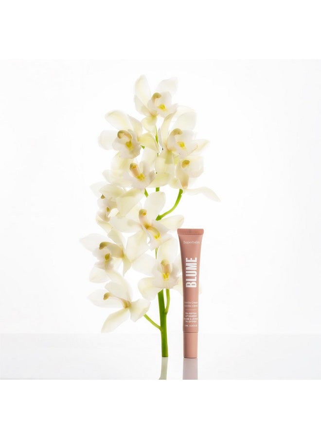 Blume - Blume Tri-Peptide Vanilla Lip Balm - Superbalm Lip Moisturizer with Shea Butter and Squalane to Deeply Hydrate & Heal Dry, Cracked Lips - Cruelty Free & Vegan Lip Plumper (0.4 Fl Oz) - Image 1