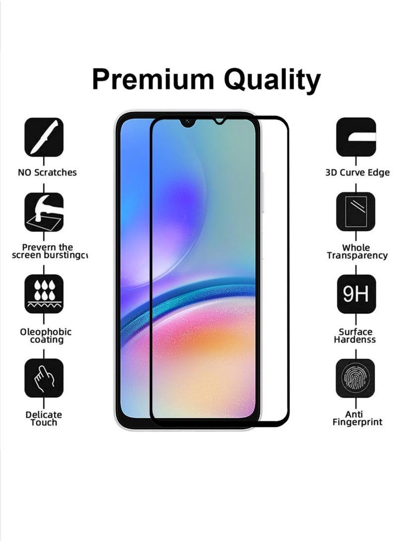 حزمة 2 في 1 لجهاز سامسونج جالاكسي A16 5G - غلاف مقاوم للصدمات شفاف للغاية وواقي شاشة من الحافة إلى الحافة، حماية 360 درجة، غلاف خلفي وواقي شاشة لجهاز سامسونج جالاكسي A16 - Image 4