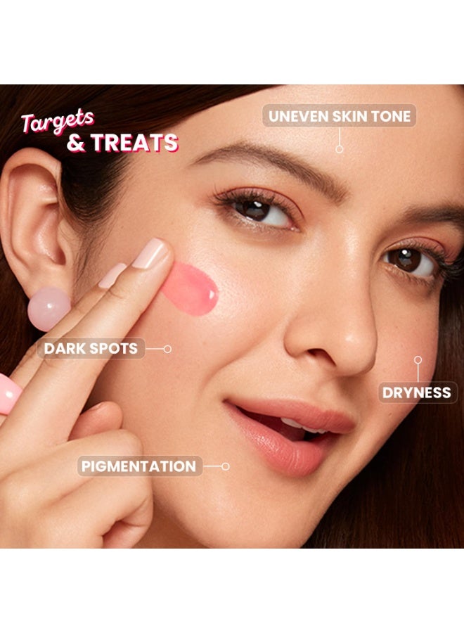 Dot & Key 10% Niacinamide + Strawberry Face Serum with Vitamin B12 & Hyaluronic Acid | Fades Dark Spots, Hyperpigmentation & Dullness | Hydrates, Smooths & Minimizes Pores | 30ml - Image 3