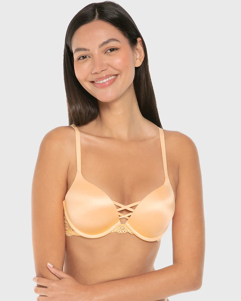 Isla & Evie Isla & Evie Luxe Fashion Double Push up Plunge Bra