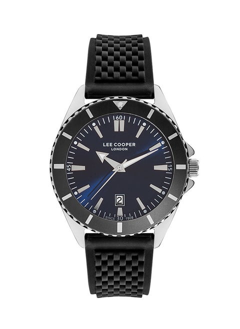 Men's Analog Dark Blue Dial Watch - LC07361.391