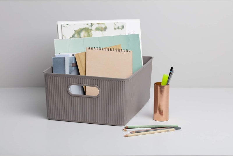 Tatay Large Multipurpose Sort Basket - 15L, Taupe Brown - Image 4