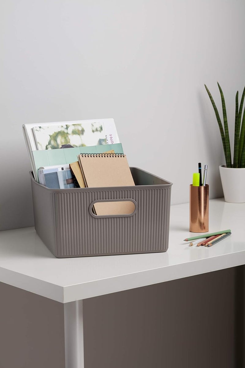 Tatay Large Multipurpose Sort Basket - 15L, Taupe Brown - Image 5