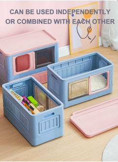 Kidle Large Foldable Litter Box with Lid Cat Litter Box Cat Litter Pan Easy to Clean Kitty Litter Box 561-P  - Image 5